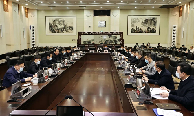 省政府就《政府工作报告》征求代表委员意见 毛伟明出席