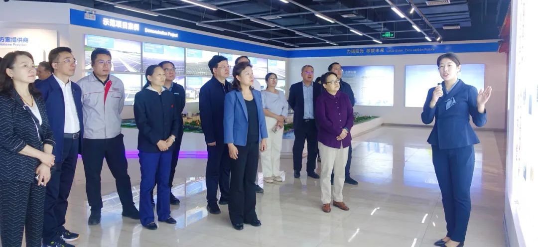 北冰院长随同省政协副主席肖百灵一行赴山东考察调研